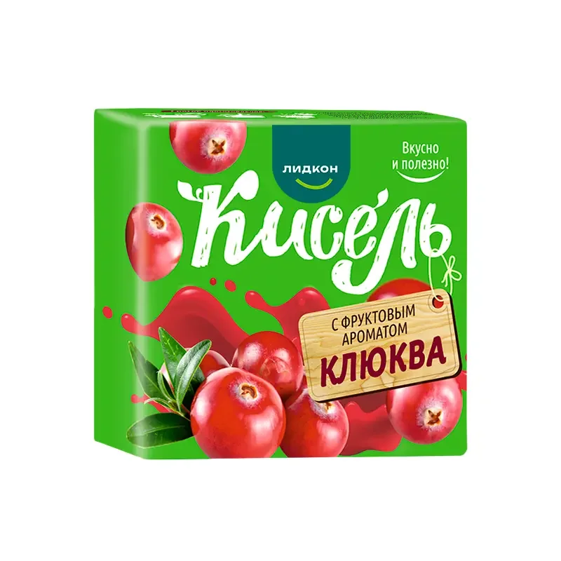 Кисель с фруктовым ароматом «Клюква»