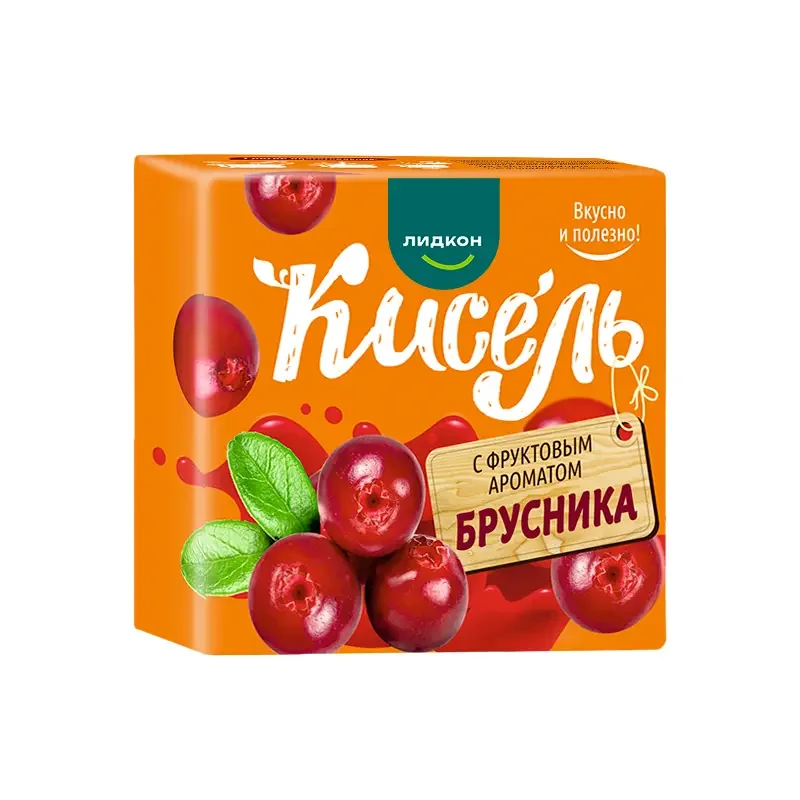 Кисель с фруктовым ароматом «Брусника»