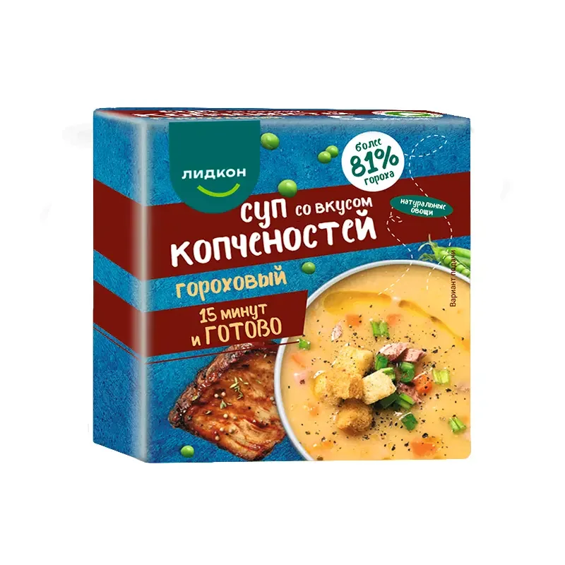 Суп гороховый со вкусом копченостей