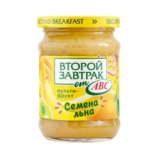 Десерт ABC Мультифрукт с семенами льна
