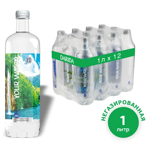 Вода питьевая Your Water негазированная, 1 л